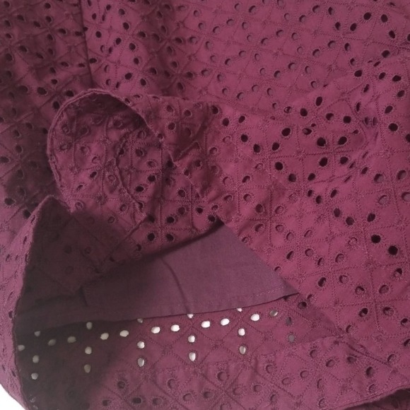 NEW! ANN TAYLOR FACTORY Eyelet Dress Large. - Picture 5 of 8